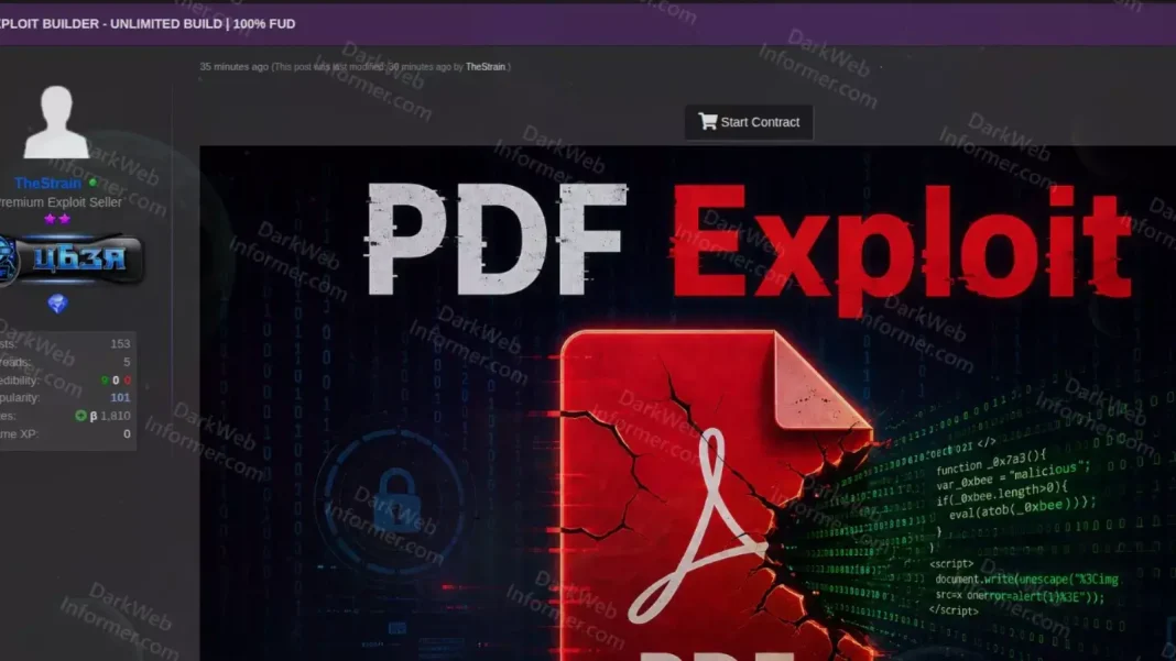 PDF Exploit Builder Discussions: The Real Risk Is When Trusted File Types Become Attack Surfaces